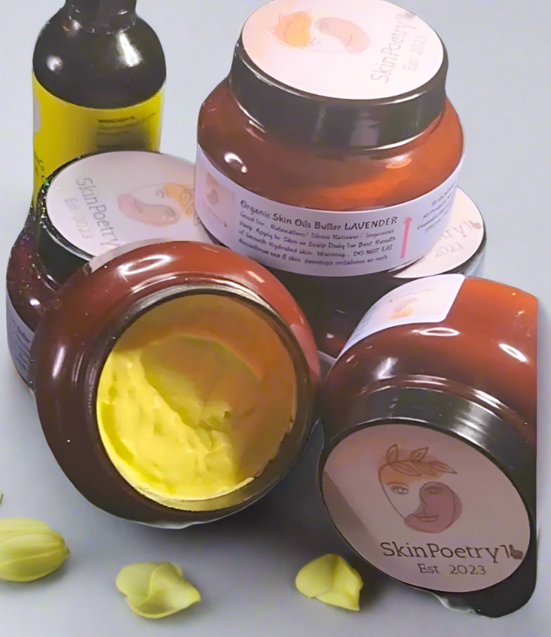 LAVENDER Organic Skin Oil Butter set