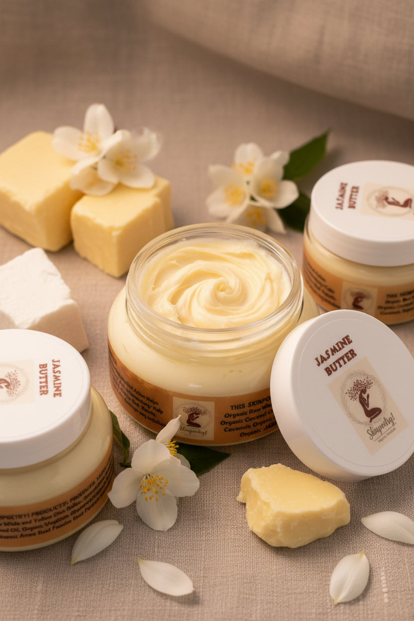 JASMINE ORGANIC SKIN OIL BUTTERS 8oz