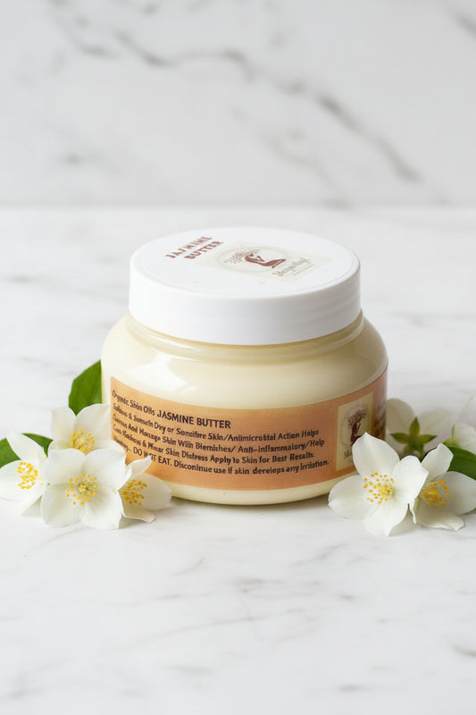 JASMINE ORGANIC SKIN OIL BUTTERS 8oz