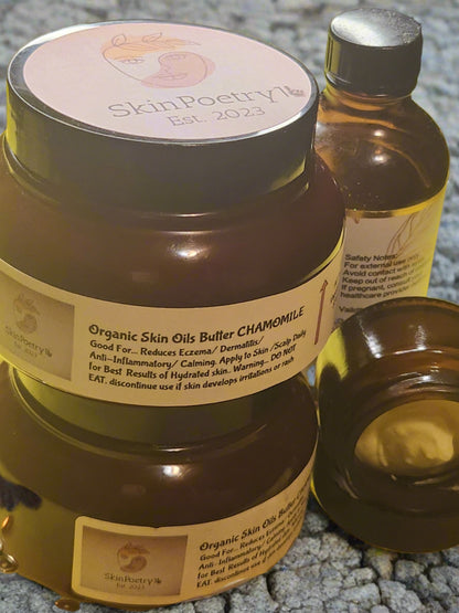 SkinPoetry1 CHAMOMILE Skin Oil Butter 8oz