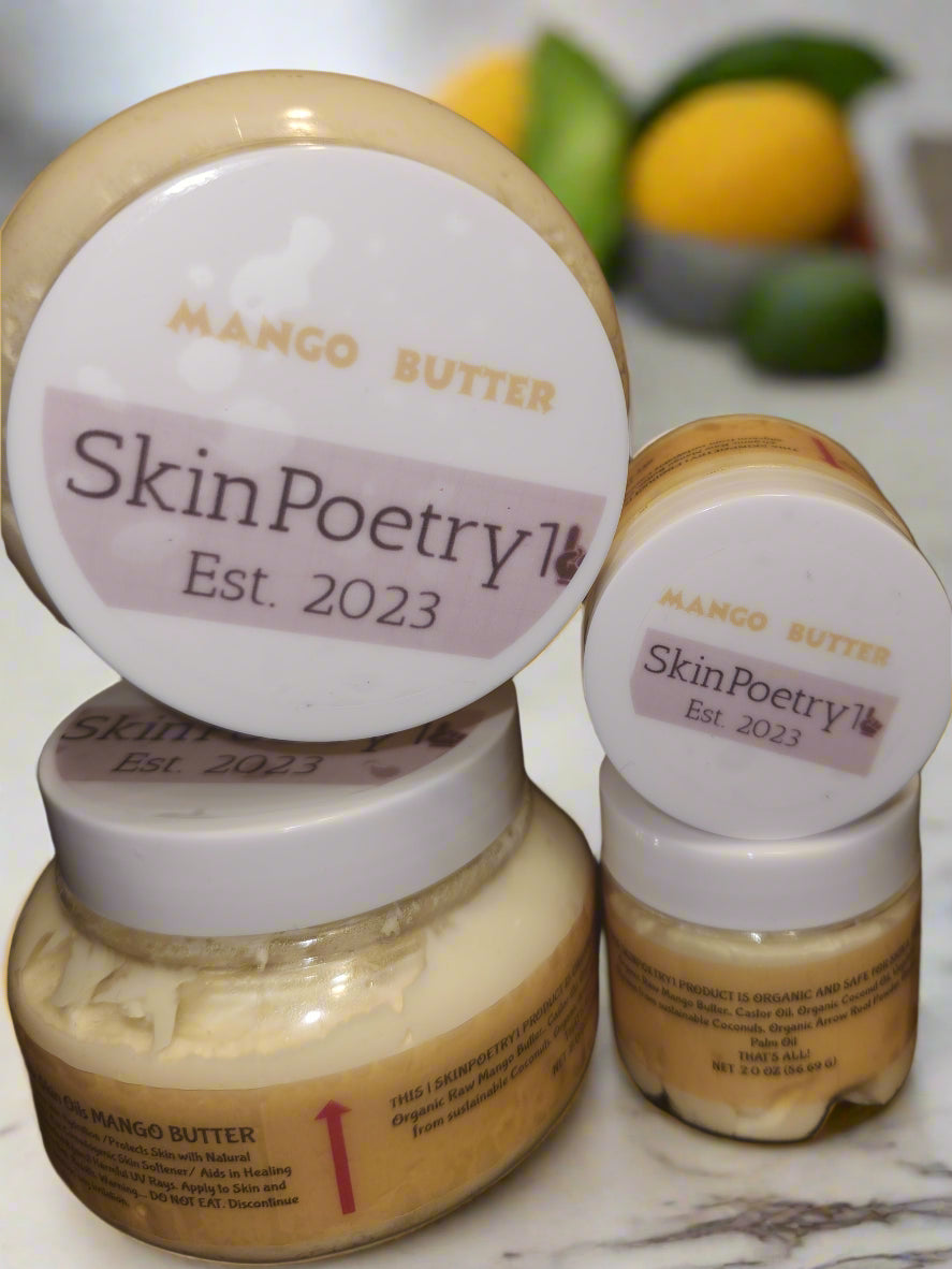 NEW!!! MANGO Organic Skin Oil Butter Oil 8oz