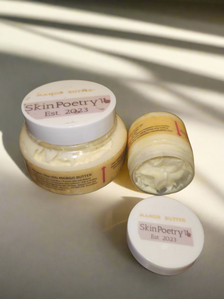 NEW!!! MANGO OIL Organic Skin Oil Butter Set