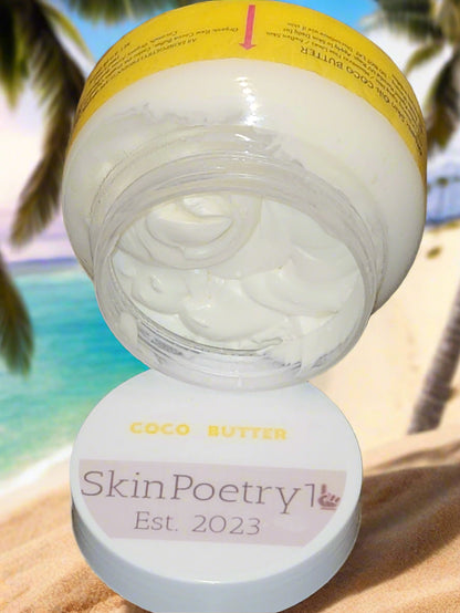 NEW!!! COCO BUTTER Organic Skin Oil Butter Oil 8oz