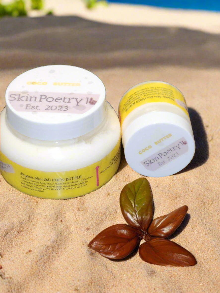 NEW!!! COCO BUTTER Organic Skin Oil Butter Set