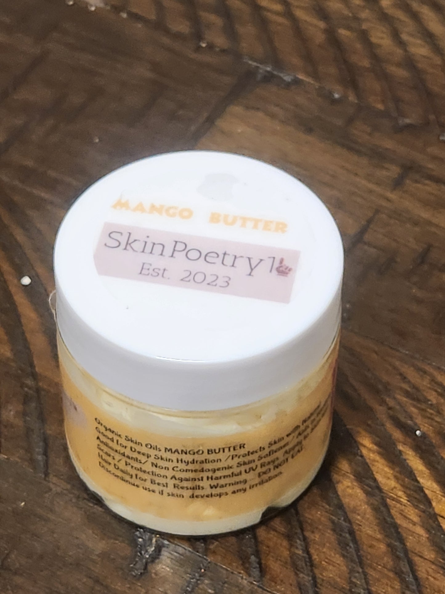 MINIS SkinPoetry1 Organic Skin Oil Butter