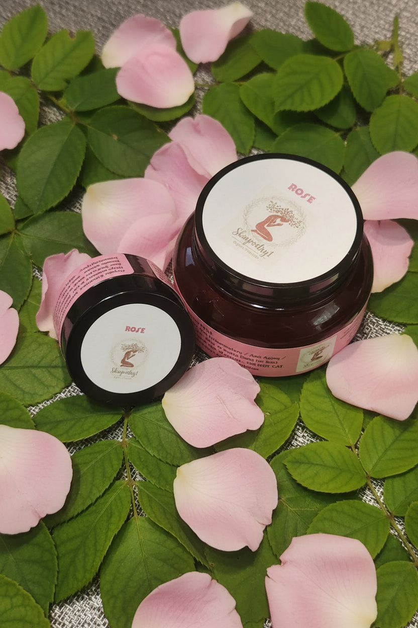 ROSE Organic Skin Oil Butter Set