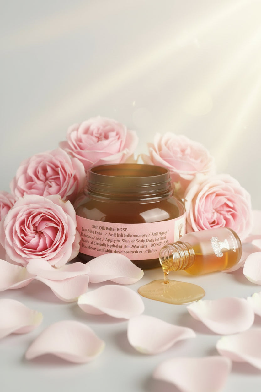 ROSE Organic Skin Oil Butter 8oz