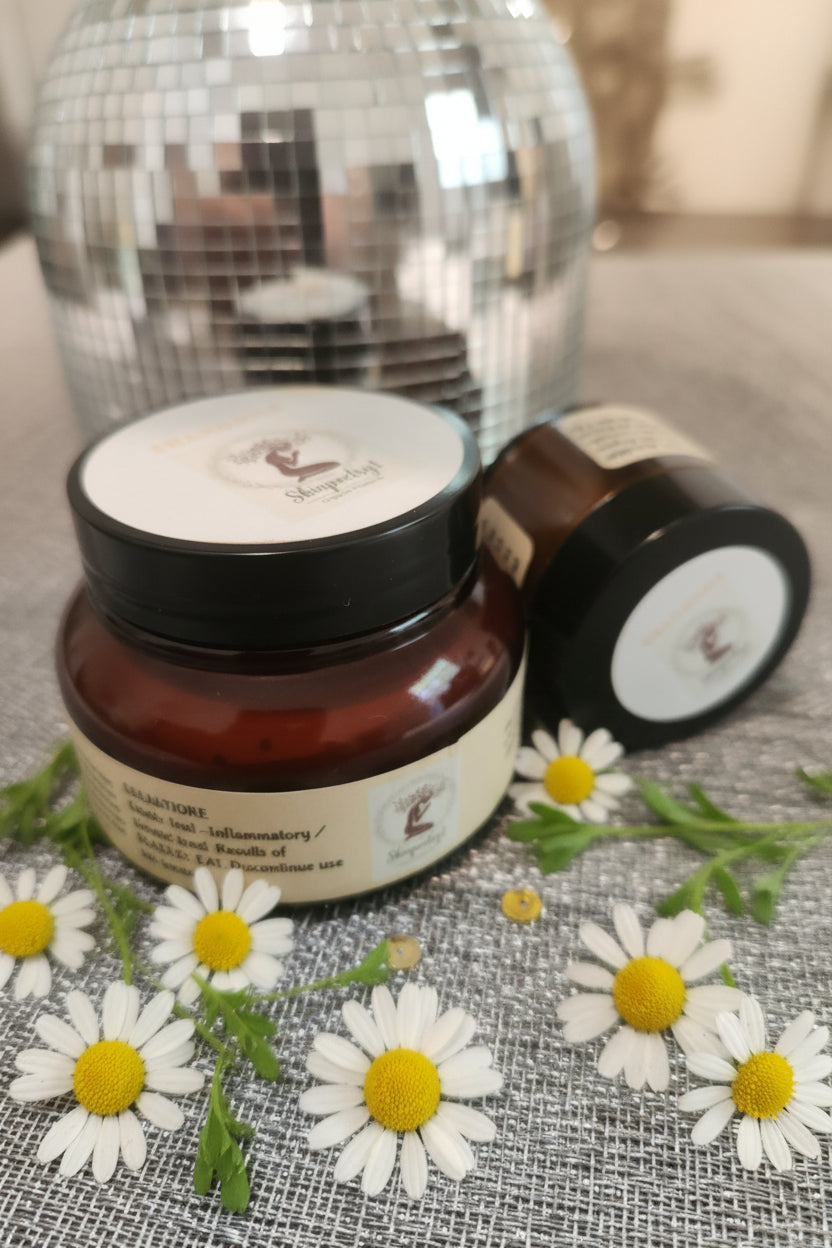 CHAMOMILE Organic Skin Oil Butter set