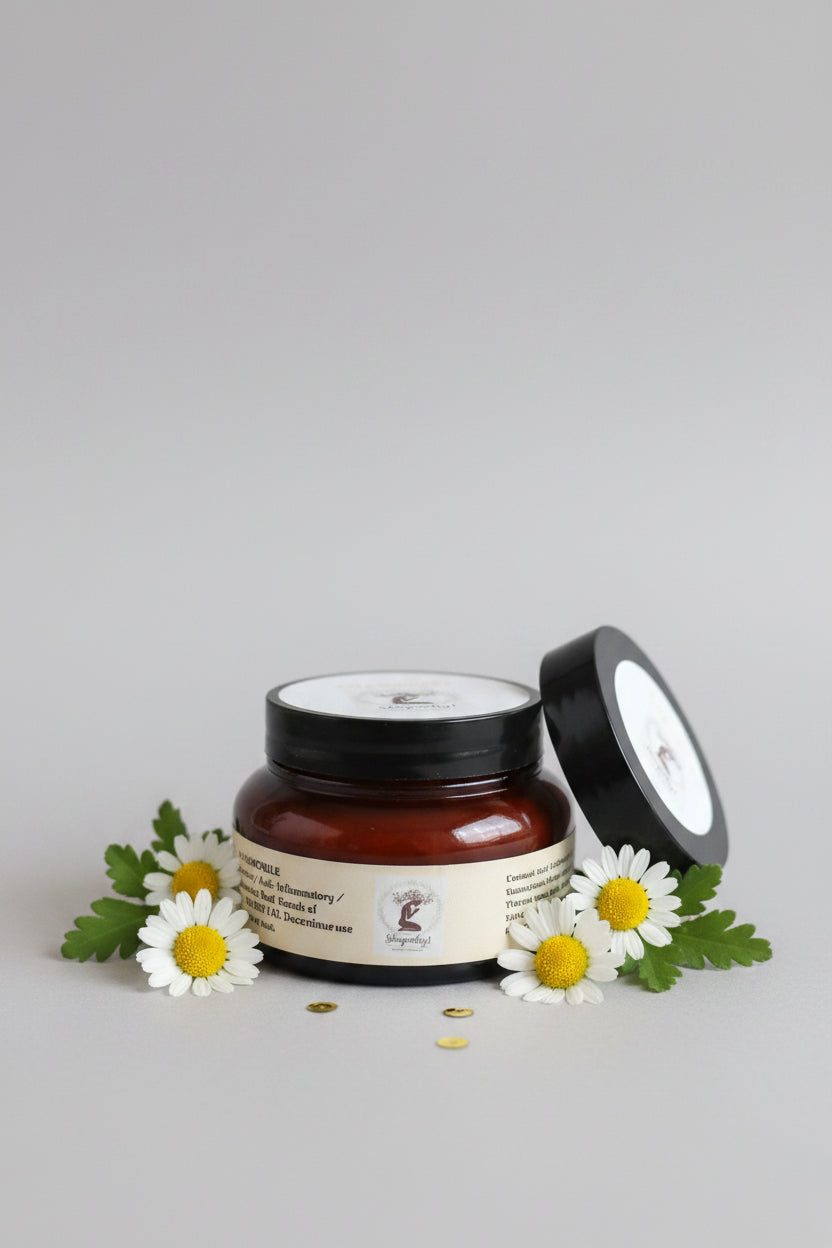 CHAMOMILE Organic Skin Oil Butter set
