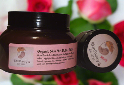 ROSE Organic Skin Oil Butter Set