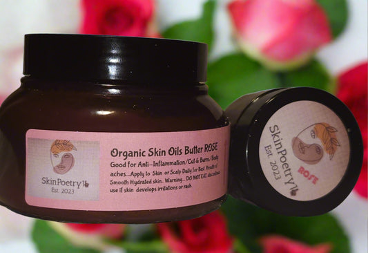 ROSE Organic Skin Oil Butter Set