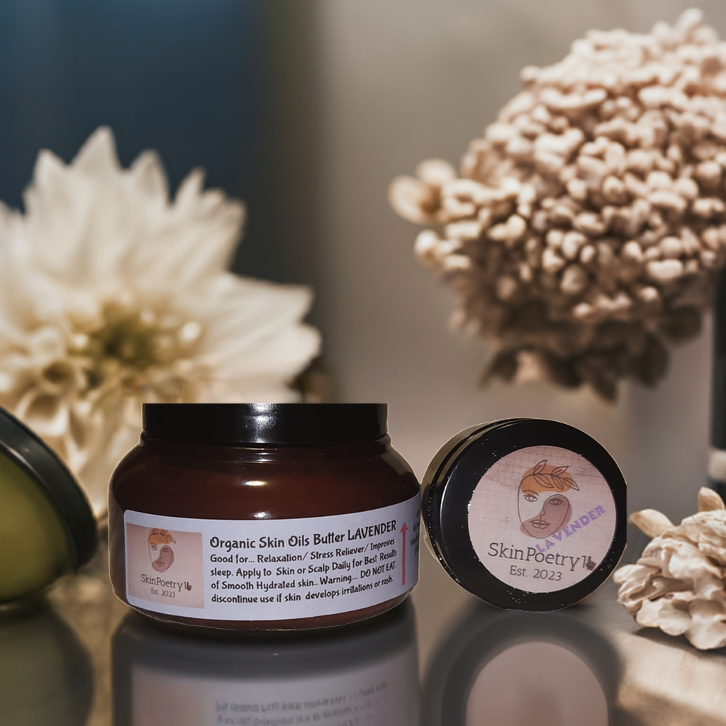LAVENDER Organic Skin Oil Butter set