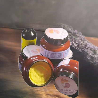 LAVENDER Organic Skin Oil Butter set