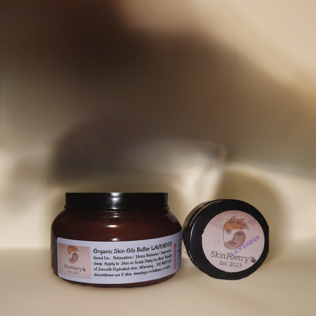 LAVENDER Organic Skin Oil Butter set