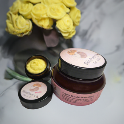 ROSE Organic Skin Oil Butter Set