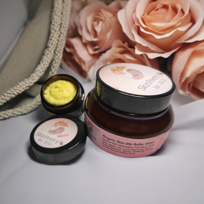 ROSE Organic Skin Oil Butter Set