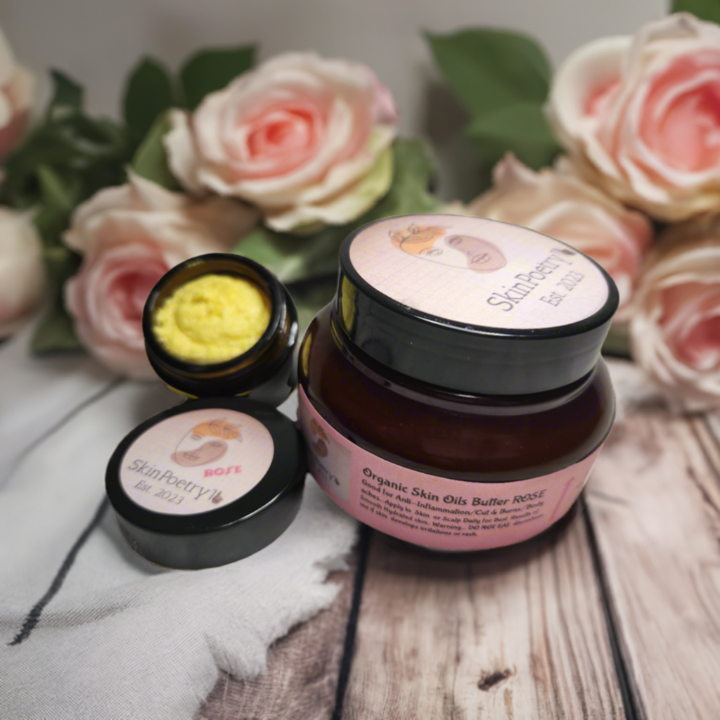 ROSE Organic Skin Oil Butter Set