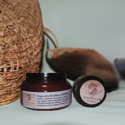 LAVENDER Organic Skin Oil Butter set