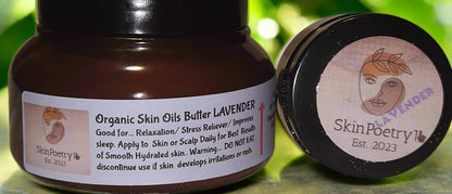 LAVENDER Organic Skin Oil Butter set